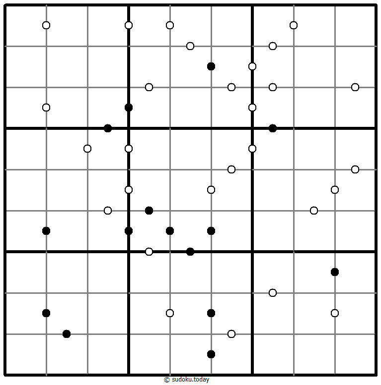 Kropki Sudoku