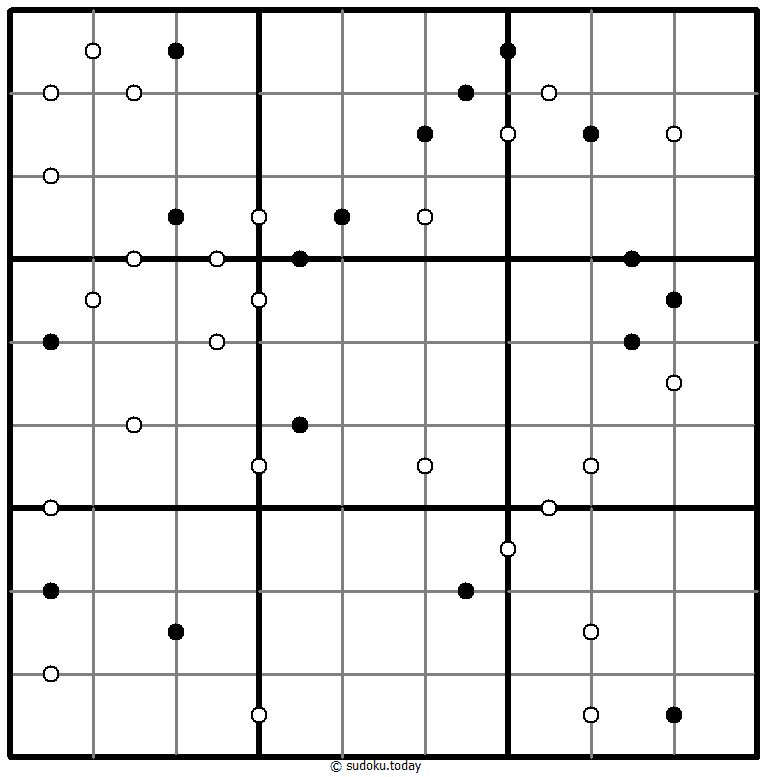 Kropki Sudoku