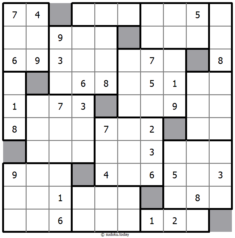Ten Box Sudoku