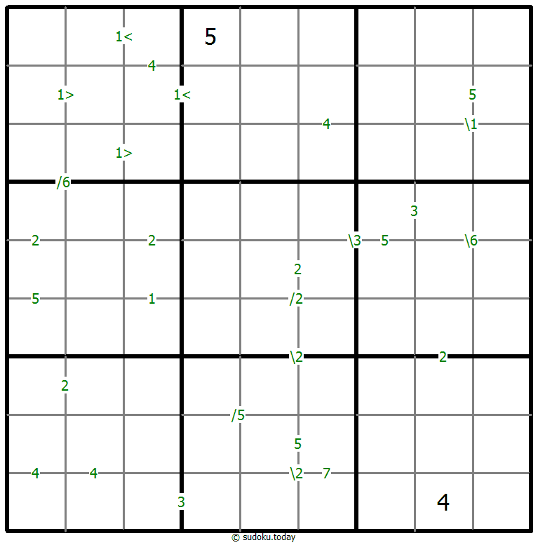 Differences Sudoku