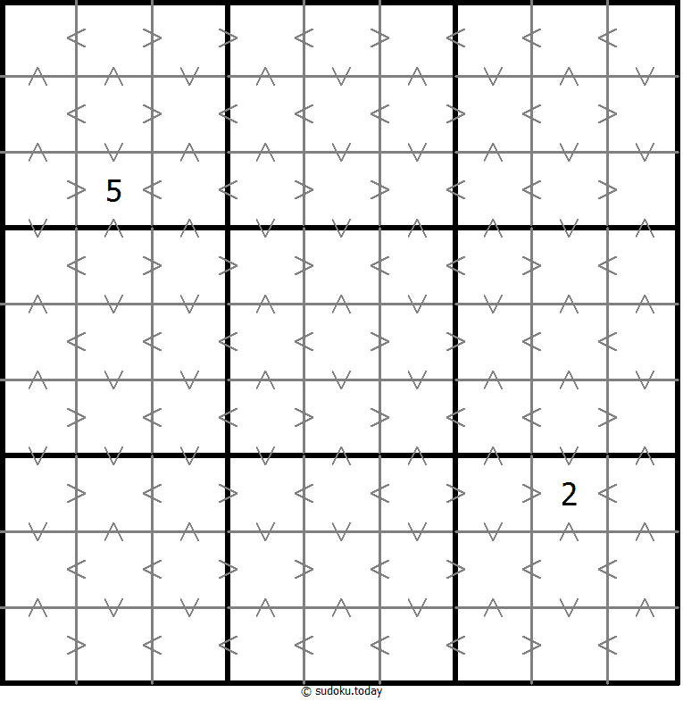 Greater Than Sudoku
