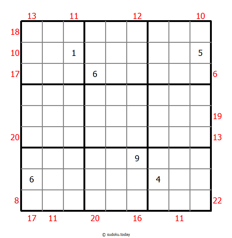 Sum Frame Sudoku