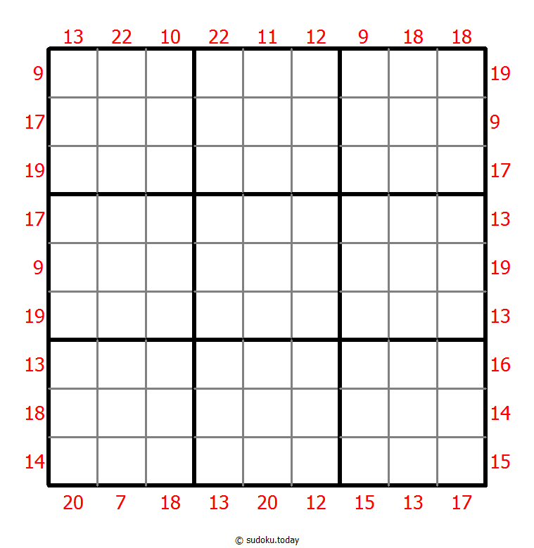 Sum Frame Sudoku